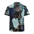 thumbnail image 3 of High Quality Hawaiian Shirts for Men Short Sleeve Aloha Beach Shirt Floral Summer Casual Button Down Shirts Blouses GRPS5S, 3 of 7