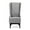 Gray, variant on Holaki 28.5" High Back Velvet Arm Chair, Wide Wing Back Accent Side Chair, Retro Green