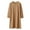 Brown, variant on Nightgowns for Women Long Sleeve Sleep Shirts Fall Winter Warm Nightshirts Soft Sleep Dress Oversized Sleepwear