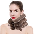 thumbnail image 4 of Inflatable Cervical Collar, Non-Deformation Durable To Use Skin-Friendly Fabric Cervical Collar, For  Plaid, 4 of 8