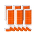 thumbnail image 1 of 6 Rouleaux de Bracelets en Papier pour Boîte de Nuit, Assortiment de Brassards pour Événements, Kit de Bracelet de Fête Assorti, Portable, Usage Unique, Orange, 1 of 9