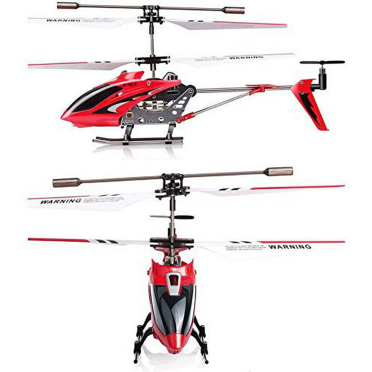 Syma S107/S107G 3-Channel RC Helicopter with Gyro, Red, 11.68 oz