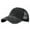 Black, variant on Fgnfyis Ponytail Messy Buns Trucker Plain Baseball Visor Cap Unisex Hat Mens Womens Hats Grey