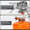 thumbnail image 7 of 5800W Portable Foldable Camping Gas Stove with 3 Burner Cores, Stove Adapter & Carrying Box for Outdoor Backpacking Hiking Picnic, 7 of 7