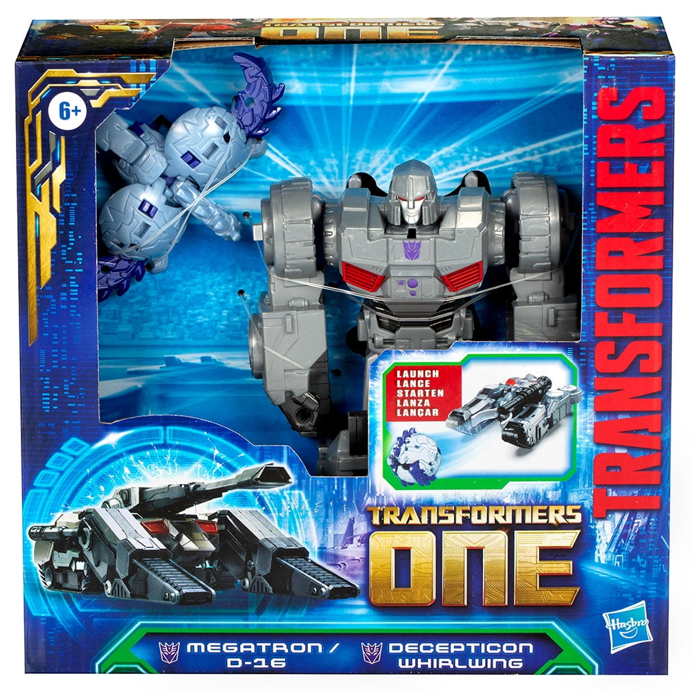 Transformers One Megatron / D-16 & Decepticon Whirlwing - Race and Blast 2-Pack