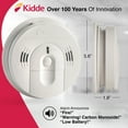 thumbnail image 5 of Kidde Battery Operated Smoke & Carbon Monoxide Detector with LED Light & Voice Alert, 5 of 9