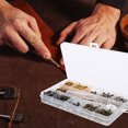 thumbnail image 2 of Shisuyan Rivets en Laiton Argent 360 Pcs 13.00X6.00X1.50Cm, 2 of 8