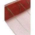 thumbnail image 4 of Red Green Plaid Deco Mesh - 10" x 10 Yards, Christmas Wreath Maker Decor, Swag, Tree Topper, Bows, Gifts, Garlands, Presents, 4 of 4