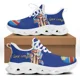 thumbnail image 1 of Zapatos casuales con diseño de la bandera de la República del Congo para hombre, zapatillas planas con cordones, resistentes al desgaste, tenis masculinos, 1 of 6