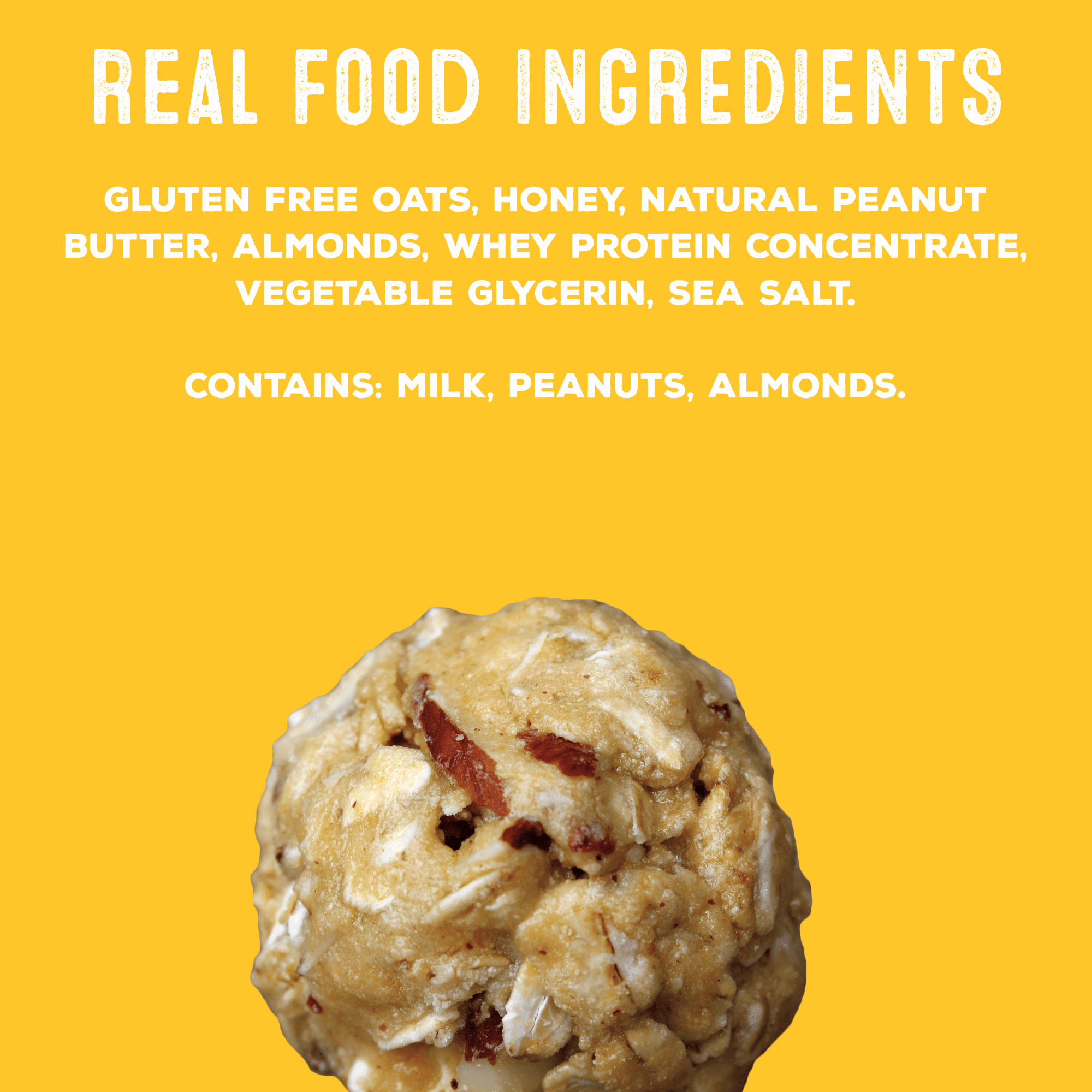 simplyFUEL Protein Balls, Peanut Butter Honey Almond, 8oz