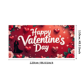 thumbnail image 1 of Valentine's Day Love Backdrop Heart Decorations Romantic Background Photography Banner Party Supplies Photo Props, 1 of 4