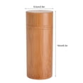 thumbnail image 2 of Herwey Tea Jar,  Tea Storage Box,Portable Bamboo Tea Jar Storage Holder Container Box, 2 of 7