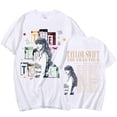 thumbnail image 1 of Camiseta de Taylor The Eras Tour para hombre y mujer, camisa 100% de algodón con estampado gráfico de manga corta, ropa de Hip Hop de gran tamaño, 1 of 4