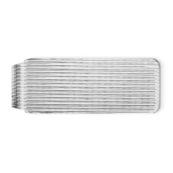 Beautiful Sterling Silver Rhodium-plated Money Clip