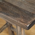thumbnail image 4 of TMS Marney 24" Indoor Saddle Counter Stool, Set of 2, Weathered Gray, 4 of 5