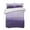 White Purple, variant on Purple Ombre Summer Quilt Set Queen Size, Soft Microfiber Quilted Bedding Set with 2 Pillow Shams, Modern Abstract Art Ocean Oil Painting Lightweight All Season Bedspread Coverlet for Bedroom 90"x96"