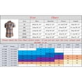 thumbnail image 3 of BOBOGOJP Chemises de Mode pour Hommes Manches Courtes Bouton vers le Bas Solide Robe Formelle Décontractée, Rouge 5XL, 3 of 4