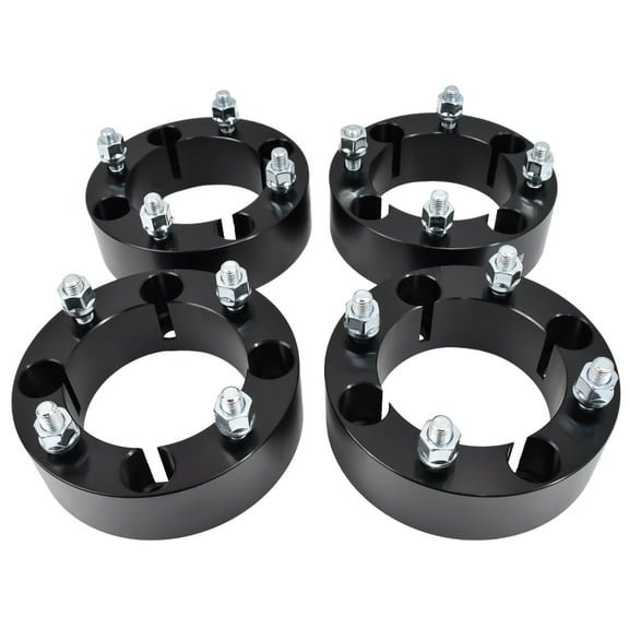 Max Motosports 4PCS 2" 4x137 Black Wheel Spacers M12x1.5 for Can-am Maverick X3 Honda Talon Pioneer