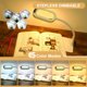thumbnail image 3 of Lupa Veemagni 10X con luz y soporte - Blanca, 3 of 7