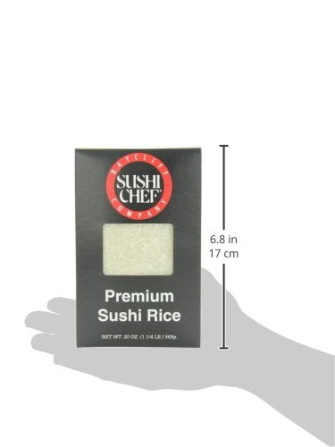 Pack of 6, Sushi Chef Premium Sushi Rice, 20 oz