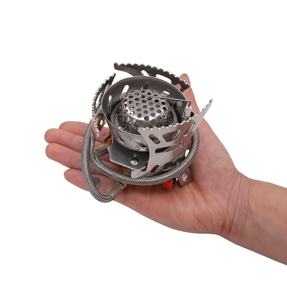 NIYANGLE Portable Camp Stove Stainless Steel 1PC