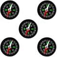 thumbnail image 1 of Queilt Pocket Sized Economy Compass (1-1/4"), Pack of 5, 1 of 5