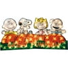 Halloween Peanuts Gang Great Pumpkin Yard Art, Glitter Gel, 50 Lights