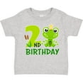 thumbnail image 3 of Inktastic 2nd Birthday Prince Frog Boys Toddler T-Shirt, 3 of 5