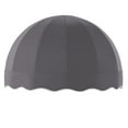 thumbnail image 3 of Awntech 4.38 Ft Bostonian Dome-Shaped Fixed Awning Canopy (52.5in x 32.25in x 26.25in), Gunmetal, 3 of 4