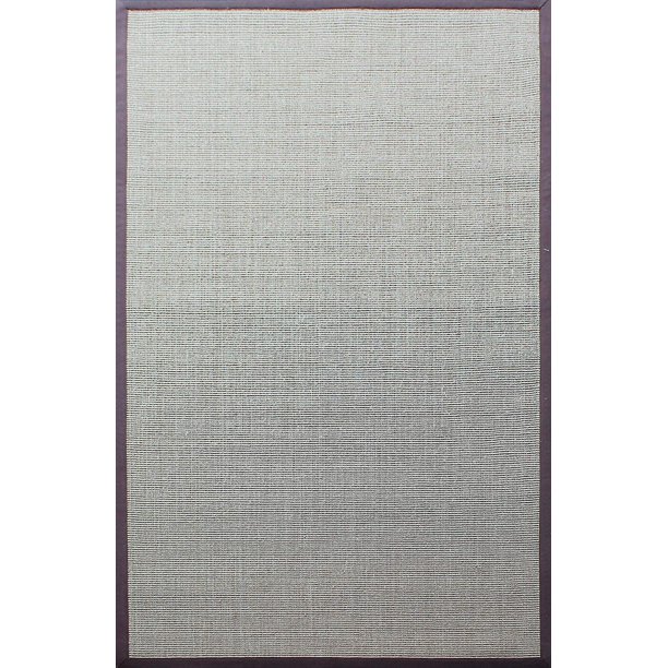 A1HC Sisal Rug Natural Fiber Area Rug NonSkid Latex Backing Sisal Rug