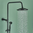 thumbnail image 6 of Oil Rubbed Bronze Bathroom Freestanding Bathtub Shower Faucet Set Tub Filler Floor Mounted, 6 of 10