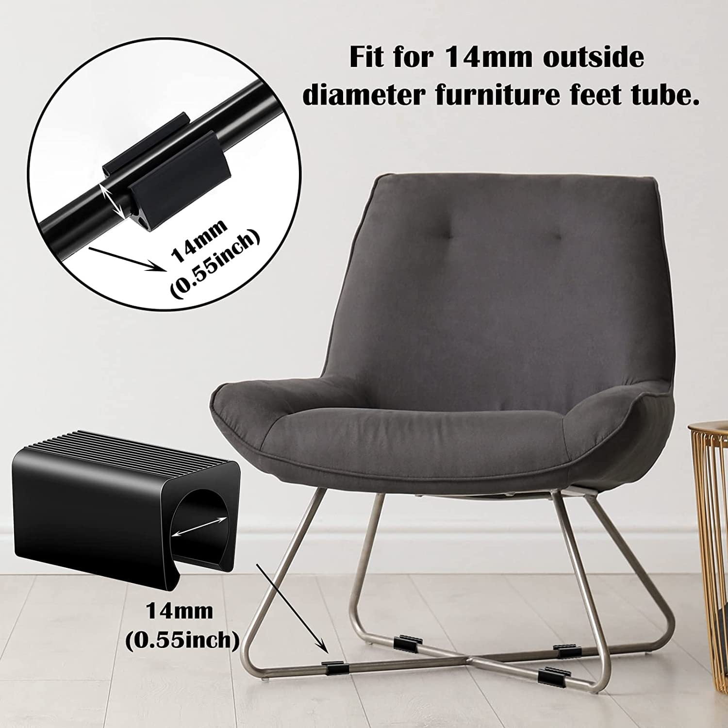 Swivel chair leg caps new arrivals