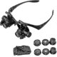 thumbnail image 1 of Head Mounted Illuminated Magnifier 10x 15x 20x 25x Magnifier Led Light, 1 of 4