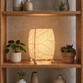 thumbnail image 6 of Eangee Mini Square Cocoa Leaf Lamp Natural, 6 of 7