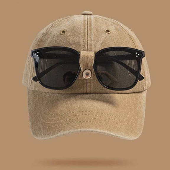 Wuxian Mens Trendy Baseball Caps Fashion Letter Embroidered Distressed Sun Hats Casual Vintage Washed Comfortable Adjustable Strap Summer Golf Runing Casual Party Birthday Headwear,Khaki,One Size