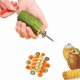 thumbnail image 4 of Kitchen Spiral Cutter Set for Vegetables and Fruits, 2-Piece Tool for Carving and Hollowing Cucumbers, Carrots, Potatoes, 4 of 5