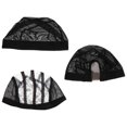 thumbnail image 4 of Black Wig Cap for Hair Care with 3Pcs Elastic Mesh Nets, 4 of 5