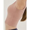 thumbnail image 4 of Chaleco deportivo de fitness integrado en forma de U Chaleco moldeador de cintura de alta resistencia Sujetador deportivo para yoga, 4 of 5