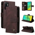 thumbnail image 1 of Case for Samsung Galaxy A33 5G/4G Cover Zipper Pocket Wallet Case Magnetic Protective - Braun, 1 of 5