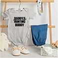 thumbnail image 3 of Cute Daddy's Little Hunting Buddy Romper Boys or Girls Infant Baby Brisco Brands NB, 3 of 6