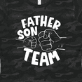 thumbnail image 4 of Inktastic Father's Day Father Son Team Parent Child Fist Bump Women's T-Shirt, 4 of 5