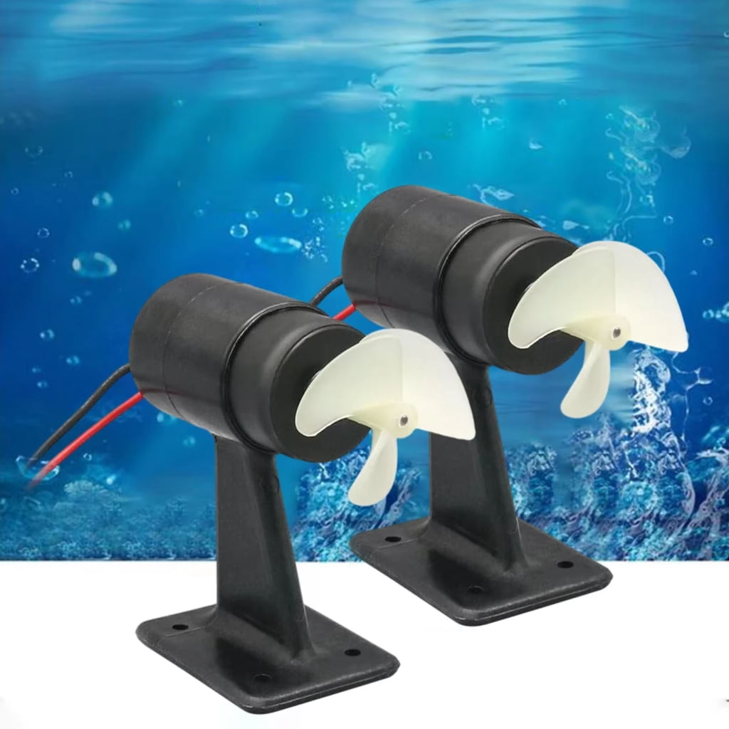 Zeiwohndc 2pcs Boat Propulsion Engines Strong Plastic Material Water Toy Components