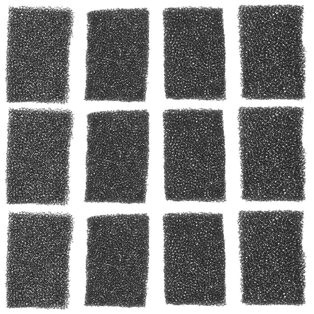 ColoMX 16pcs Maquillaje profesional Esponja suave Maquillaje Spiple Spipe For Halloween Black