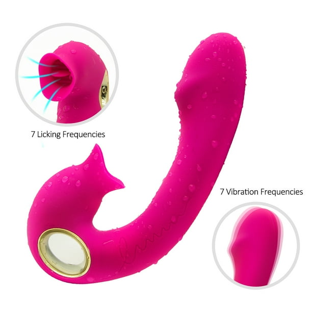 Juguetes sexuales para adultos Vibrador de consoladores anales de rosas - Vibradores de conejo de punto G femenino con 7 modos Estimulador de pezón de clítoris Varita masajeadora Juguetes sexuales Con