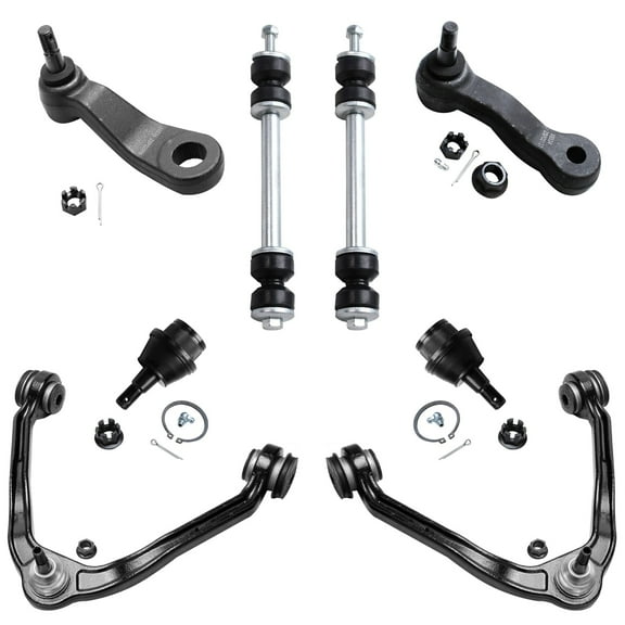 Detroit Axle - Front Upper Control Arms Lower Ball Joints Suspension Kit Replacement for Chevy Silverado GMC Sierra 1500 Fits select: 1999-2000 CHEVROLET SILVERADO C1500
