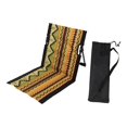 thumbnail image 4 of jinwen Chaise de Camping Pliante avec Dossier Portable pour Cour Randonnée Bain de Soleil Jaune, 4 of 9