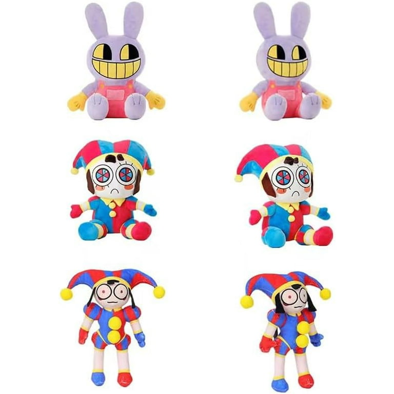 The Amazing Digital Circus Pomni Jax Plush Cartoon Plushie Toys Theater  Rabbit Doll Stuffed Toys Children Christmas Kids Gifts