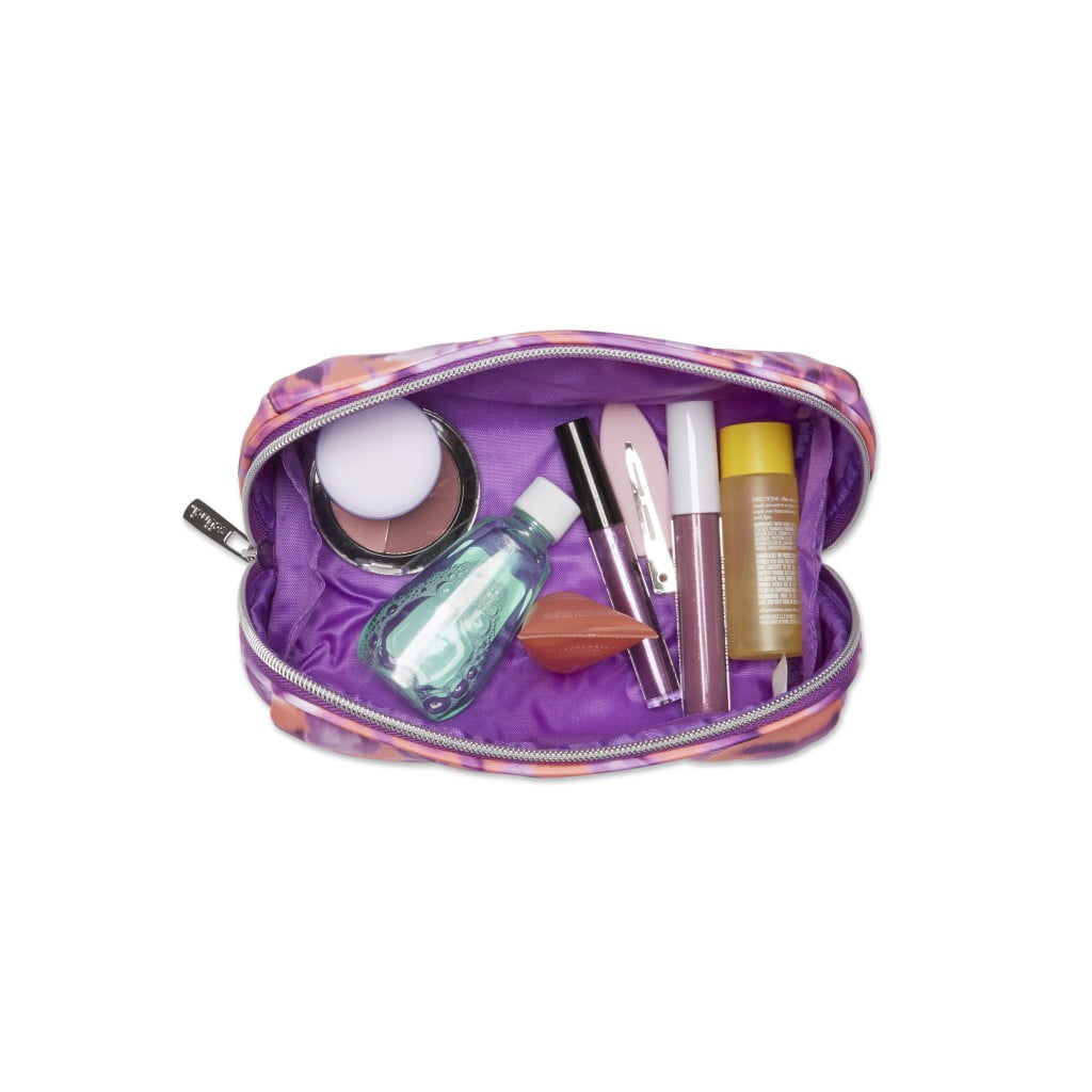 Scunci Pink and Purple Pencil Case