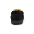 thumbnail image 6 of DREAM PAIRS Men's Comfort Fuzzy Microsuede Moccasin Toe Slippers Lining Slip-on House DSL2110M BLACK Size 13-14, 6 of 6