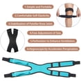 thumbnail image 5 of Yirtree Patella Knee Strap, Adjustable Knee Brace for Men & Women, Knee Joint Pain Prevention & Relief & Patella Stabilizer Support for Running, Riding, Football, Hiking., 5 of 7